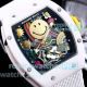 Swiss Replica Richard Mille RM 88 Tourbillon Smiley White Ceramic Watches 48mm (9)_th.jpg